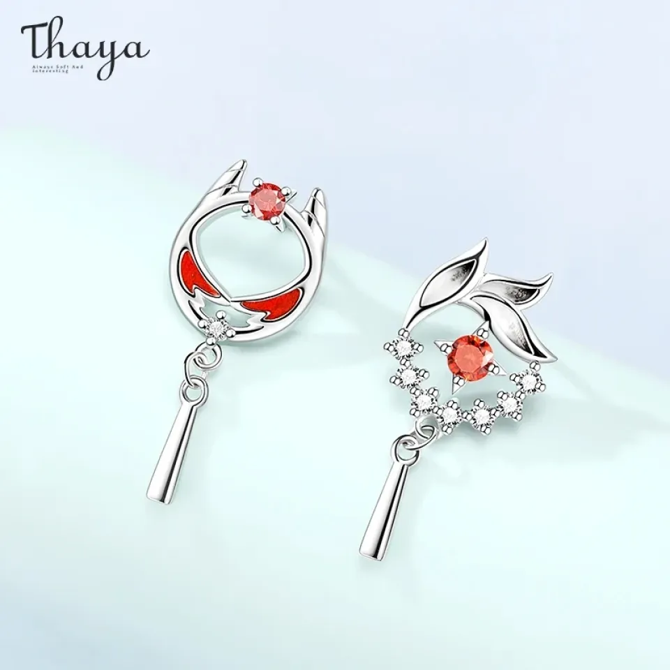 Red Oil Lion Drop Earrings 2 Red Oil Lion Drop Earrings Sa4ef5dc535584f5eb0c01a7dbb45fefaG ef23f0af