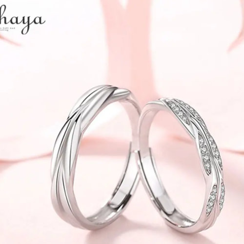 Classic Silver Ring for Couples 111849af aac6 4ab4 a537 9945d029637b161003 f36ac088