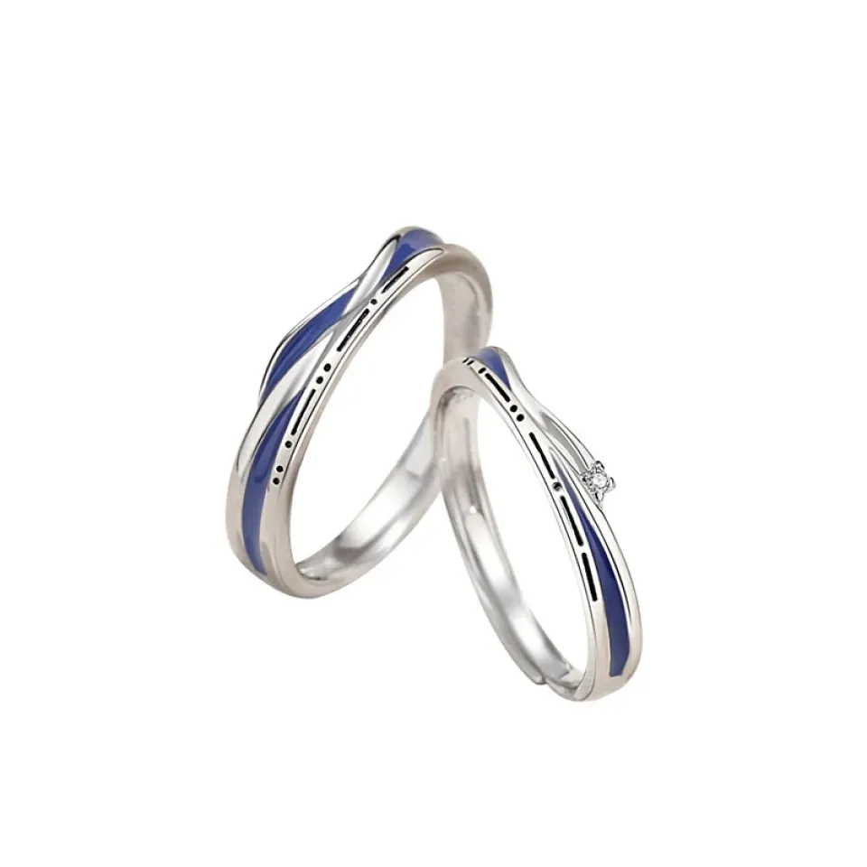Adjustable Sterling Silver Couple Rings Scd491bab7abd40678f8f001f2e8d2858i f4961f45