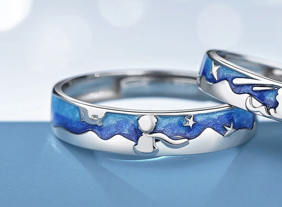 Little Prince and Fox Women Rings d177611d d145 4250 925c 63145c22e112245646 f41a6c31