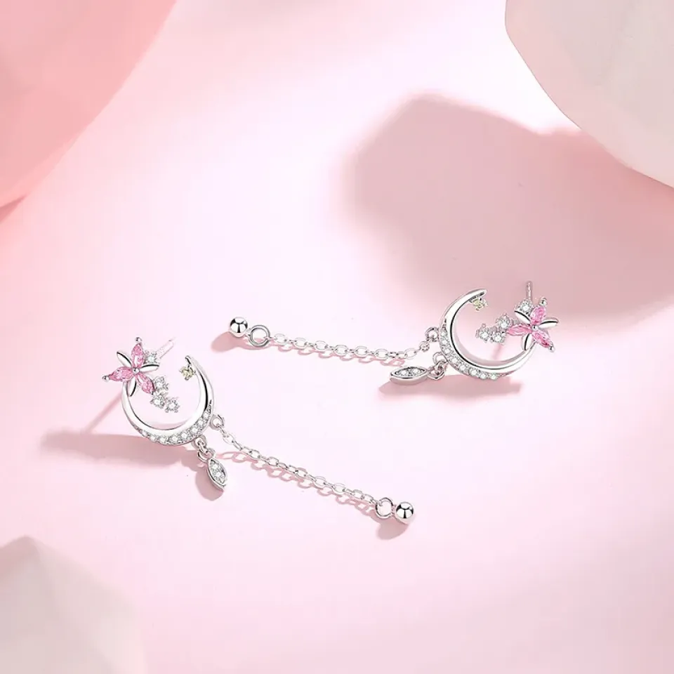 Curved Moon Wind Chime Earrings Sb4a647d1c7a445e693f547060e06f851G f66c2184