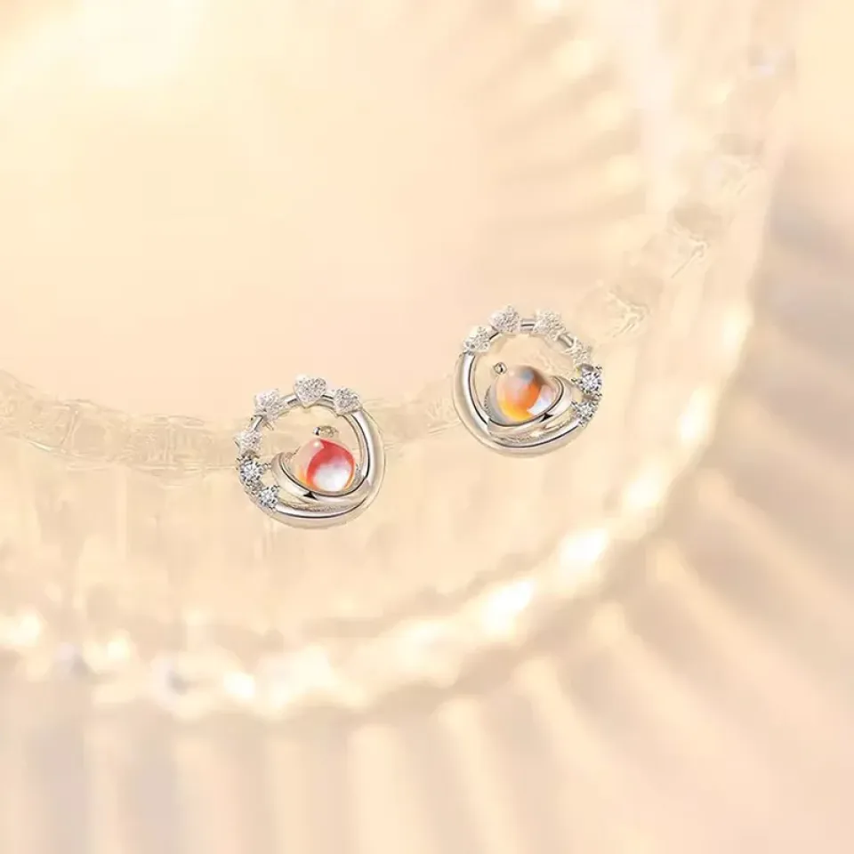 Sterling Silver Moonstone Stud Earrings S55aa4d7f44f744e198906d5138e0e47fF 1 fba797a5