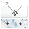 Endless Night Necklace Thaya Endless Night Blue Natrual Moonstone Pendant Necklace s925 Silver Sky Window Cloud Mysterious Black Jewelry 1 fc8d64cf