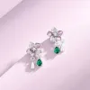 Green Crystal Flower Earrings S031fbe53ae1d4341ad7e2e436769b9e78 fd7a2b1c