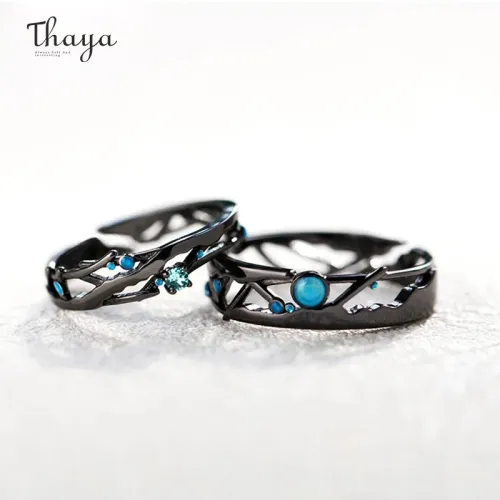 Van Gogh's Enamel Couple Rings S01bfab72745942c596a9e5479a15291fi ff292221