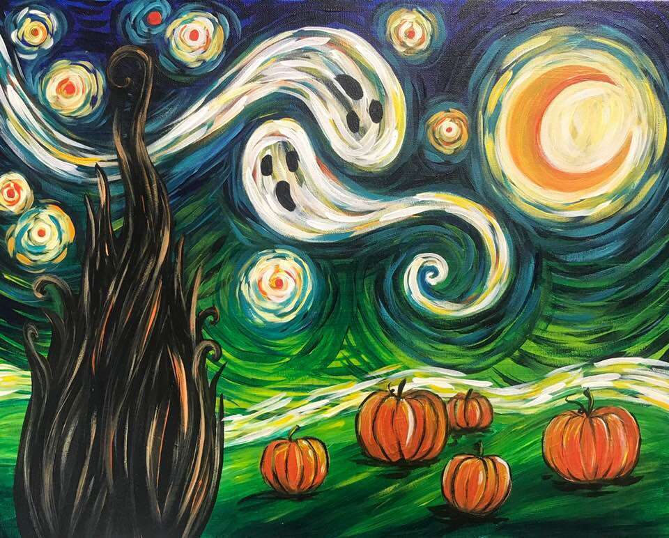 Van Gogh's "The Starry Night" - A Deep Look van goghs starry night halloween tv