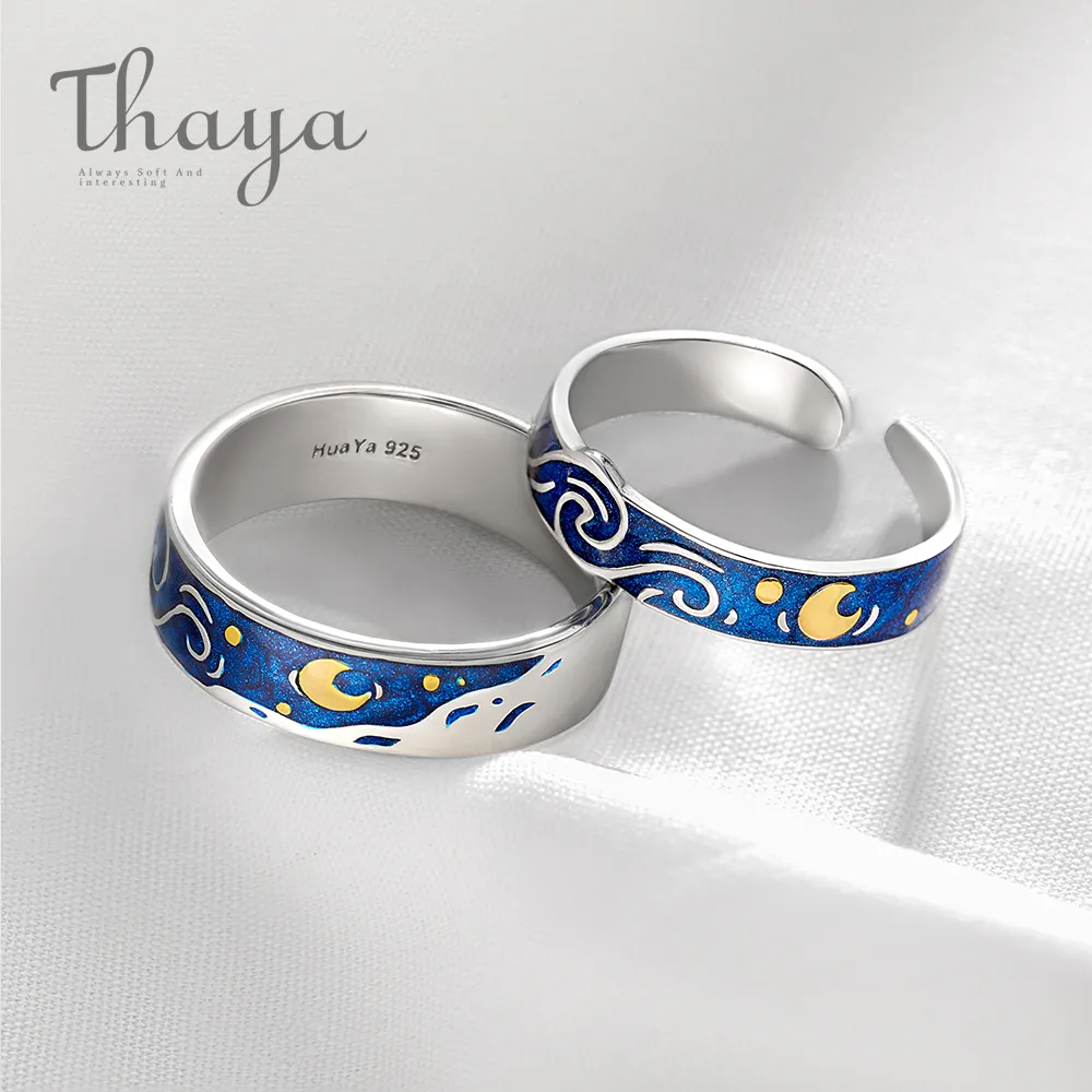 Van Gogh Couple Ring (Bestseller) - Thaya Jewels