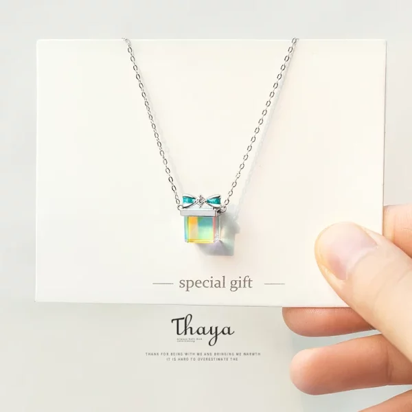 Light Bow Necklace