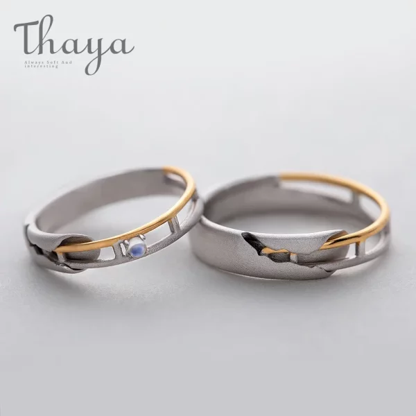 Moonstone Lover’s Rings
