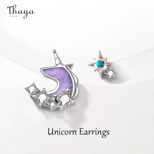 Unicorn Drop Earrings