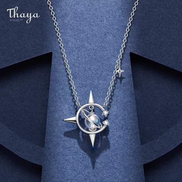 Star Crystal Pendant Necklace