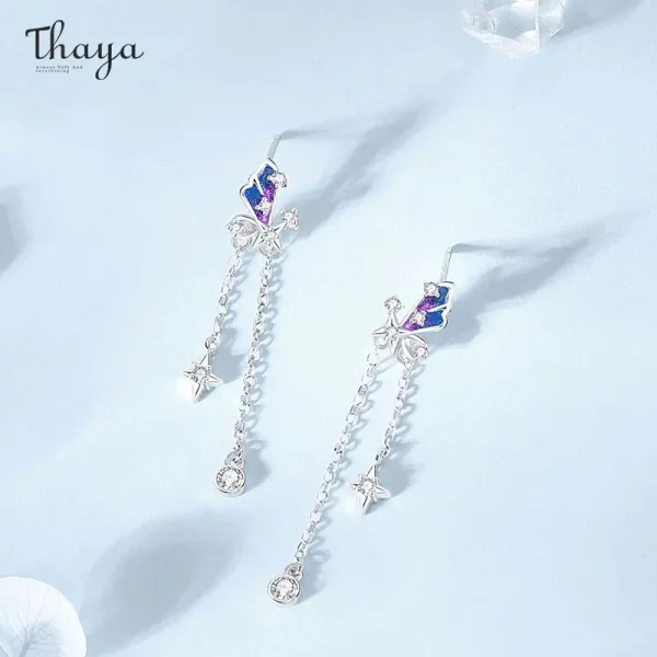 Starry Butterfly Love Earrings