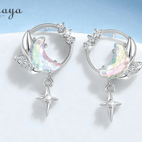 Moon Star Earrings