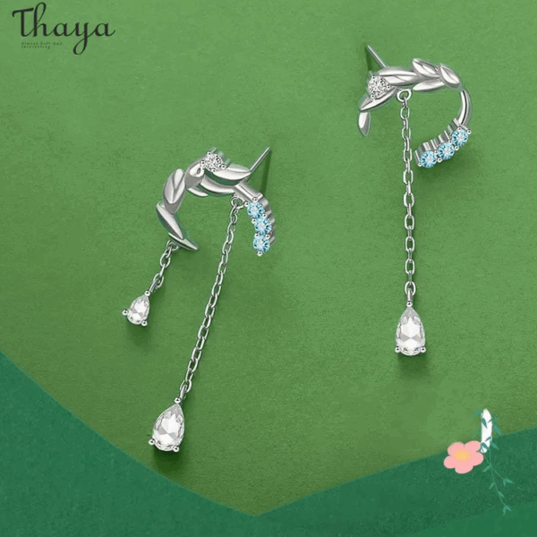 Women’s Crystal Tassel Earrings