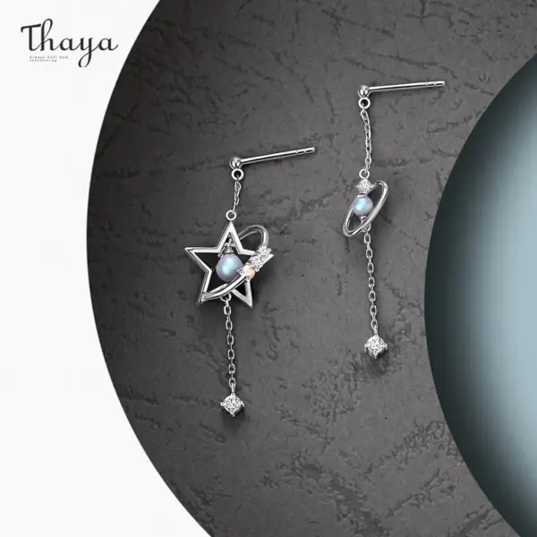 Celestial Orbit Drop Earrings