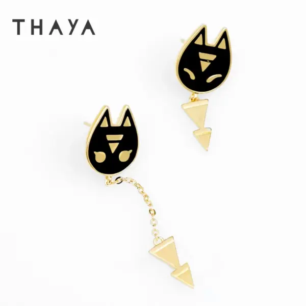 Fox Spirit Drop Earrings