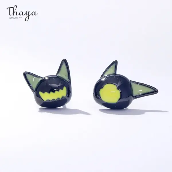 Mystic Cat Stud Earrings