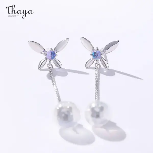 Fairy Bloom Crystal Earrings
